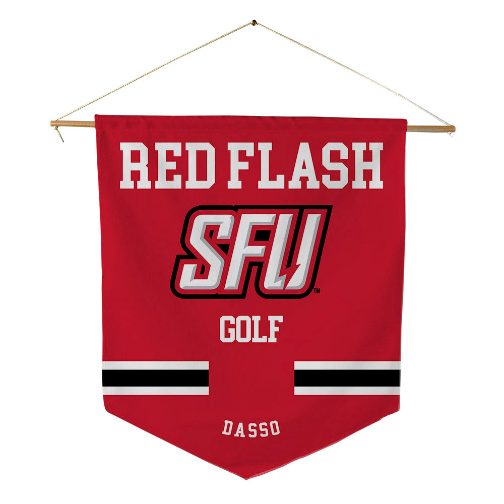 St. Francis - NCAA Men's Golf : Fletcher Dasso - Pennant - 18" x 21"-0