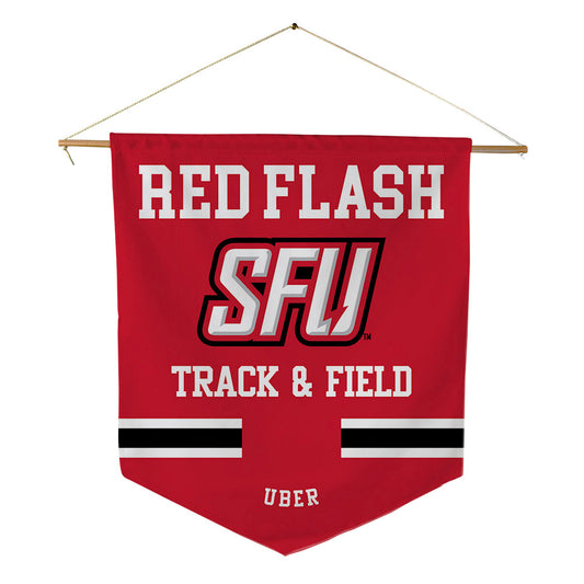 St. Francis - NCAA Men's Track & Field : Carson Uber - Pennant - 18" x 21"-0