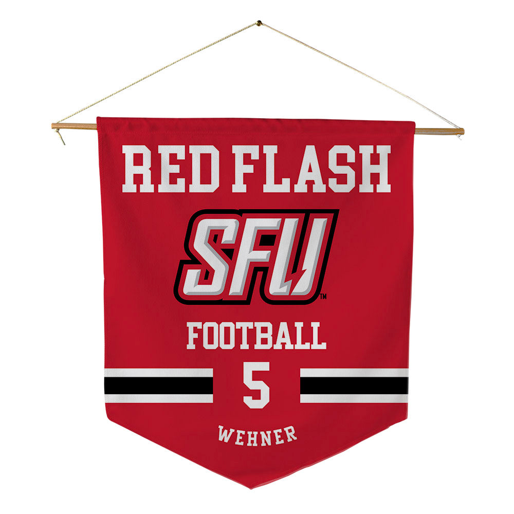 St. Francis - NCAA Football : Payton Wehner - Pennant - 18" x 21"-0