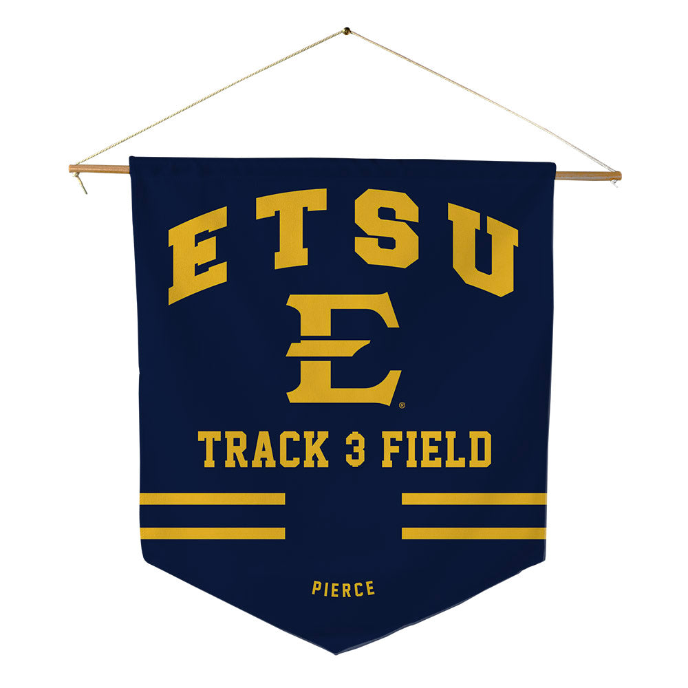 East Tennessee State - NCAA Women's Track & Field : Sydney Pierce - Pennant - 18" x 21"-0