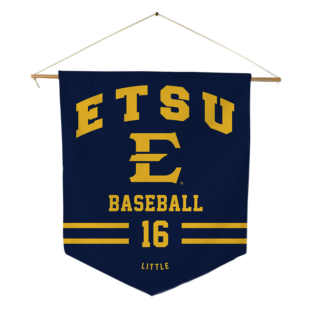 East Tennessee State - NCAA Baseball : Joey Little - Pennant - 18" x 21"-0