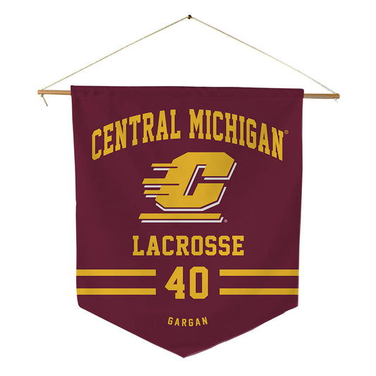 Central Michigan - NCAA Women's Lacrosse : Emily Gargan - Pennant - 18" x 21"-0