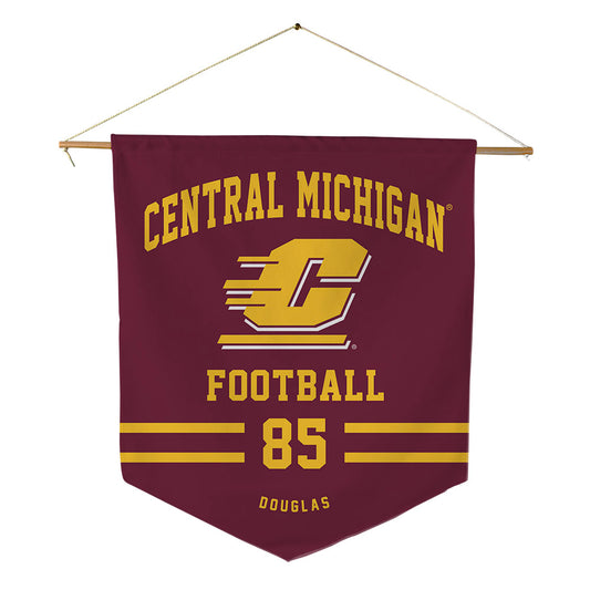 Central Michigan - NCAA Football : JJ Douglas - Pennant - 18" x 21"-0
