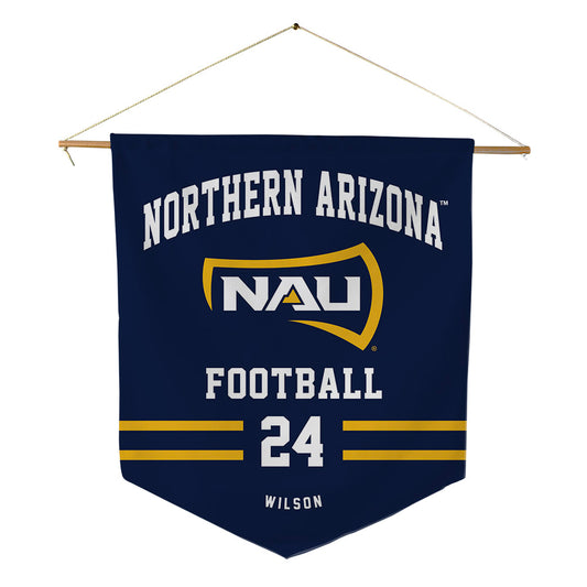 Northern Arizona - NCAA Football : Shahid Wilson - Pennant - 18" x 21"-0