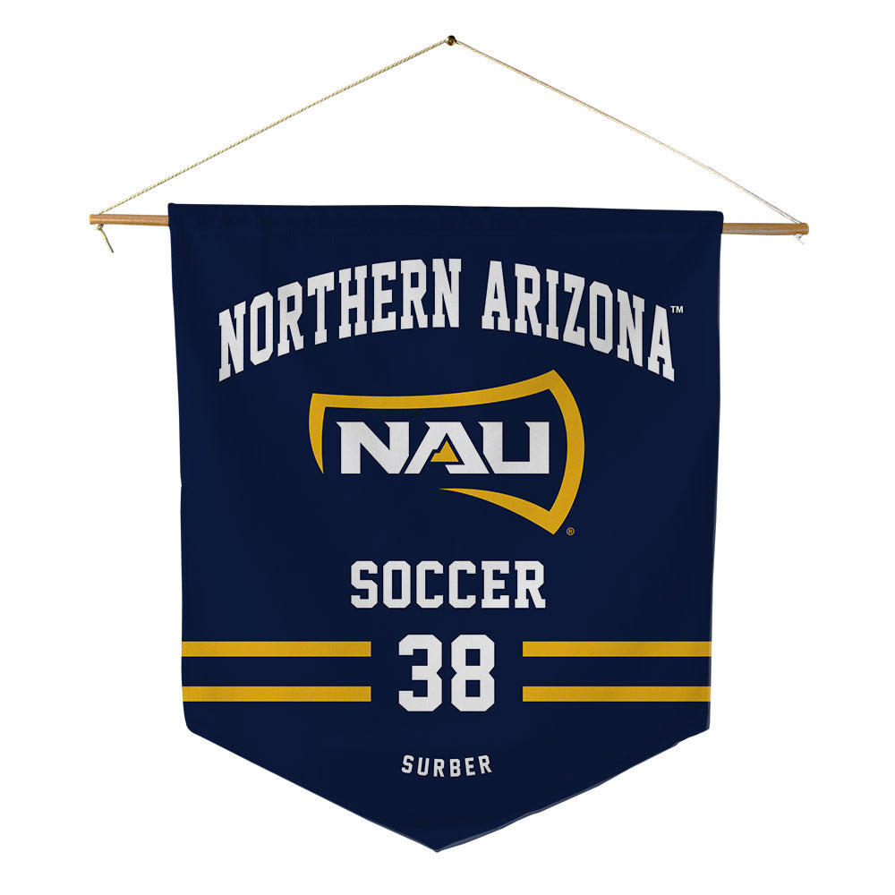 Northern Arizona - NCAA Women's Soccer : Kaitlin Surber - Pennant - 18" x 21"-0