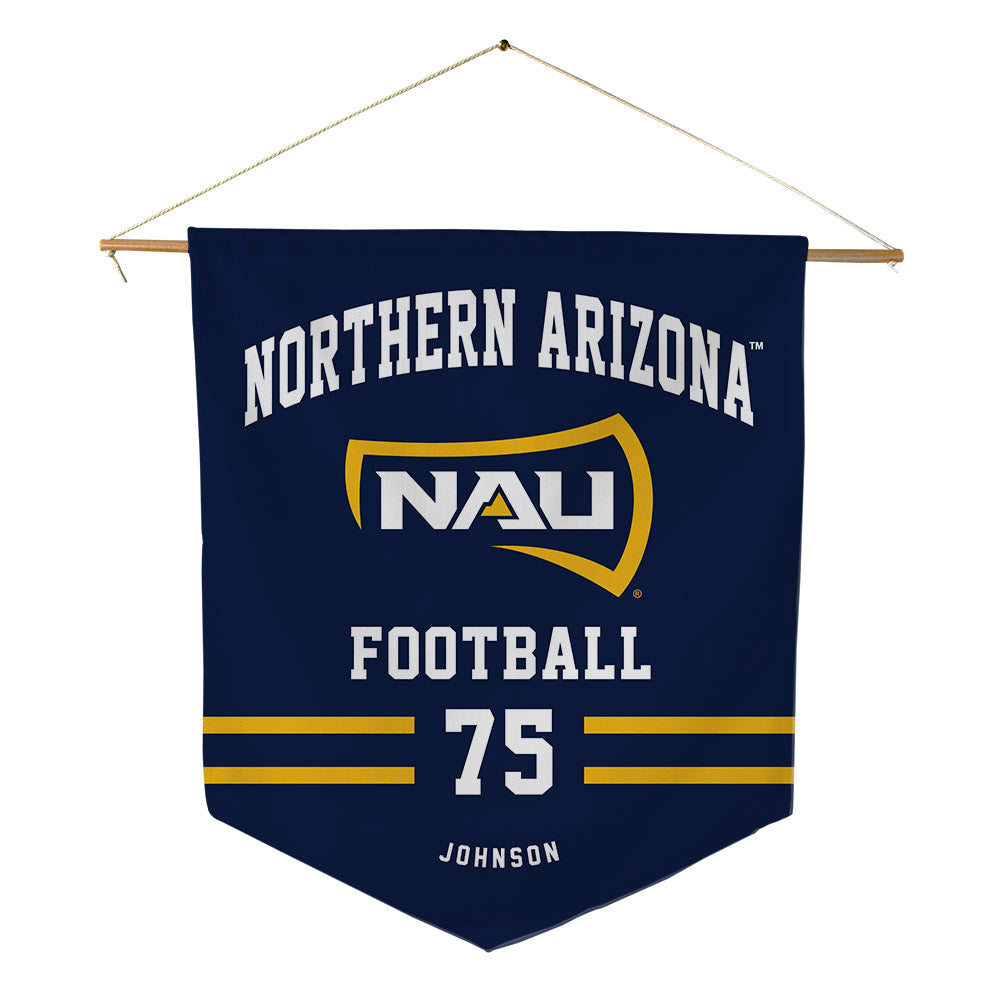 Northern Arizona - NCAA Football : Corey Johnson - Pennant - 18" x 21"-0