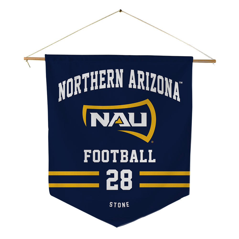 Northern Arizona - NCAA Football : Ken'Veon Stone - Pennant - 18" x 21"-0