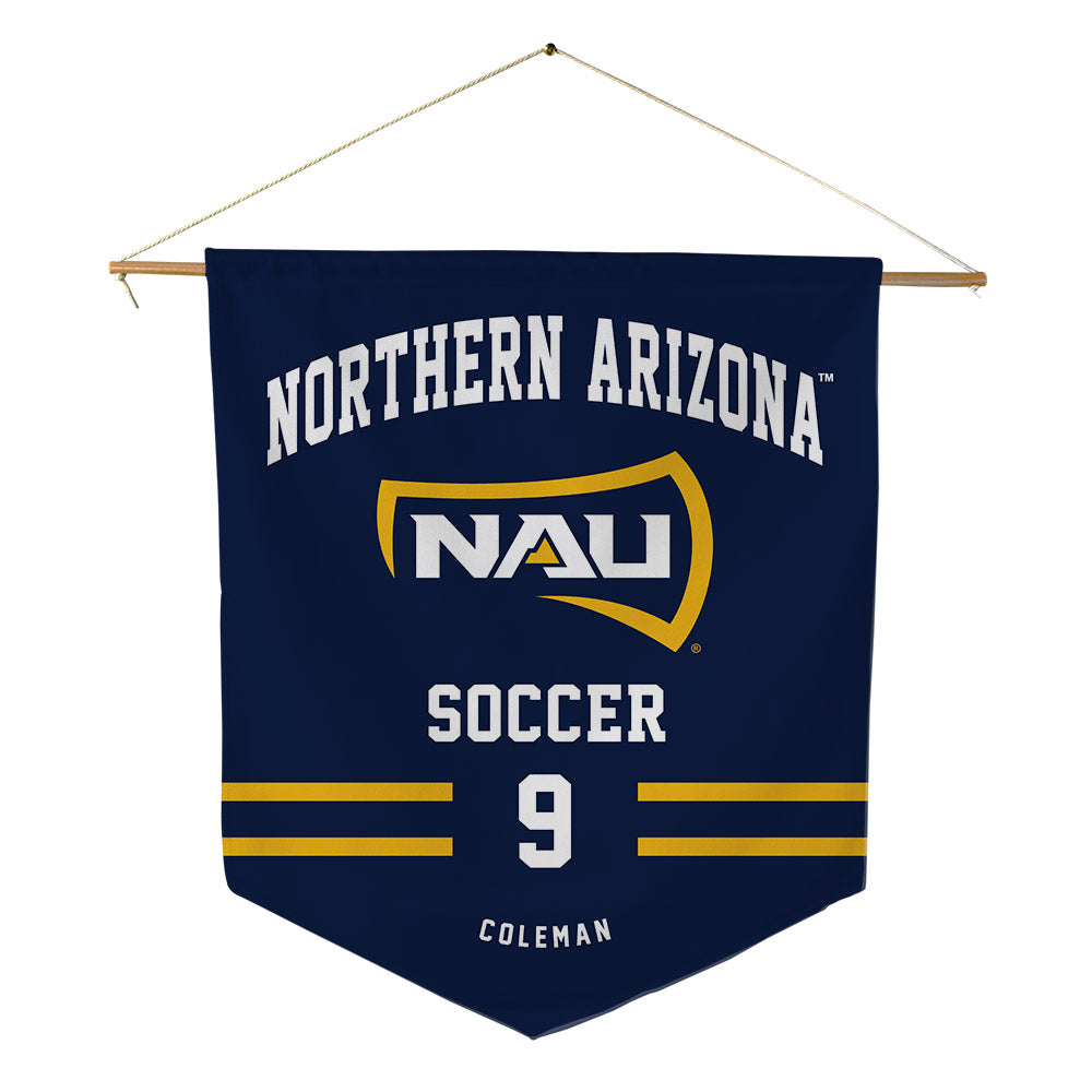 Northern Arizona - NCAA Women's Soccer : mckenzie coleman - Pennant - 18" x 21"-0
