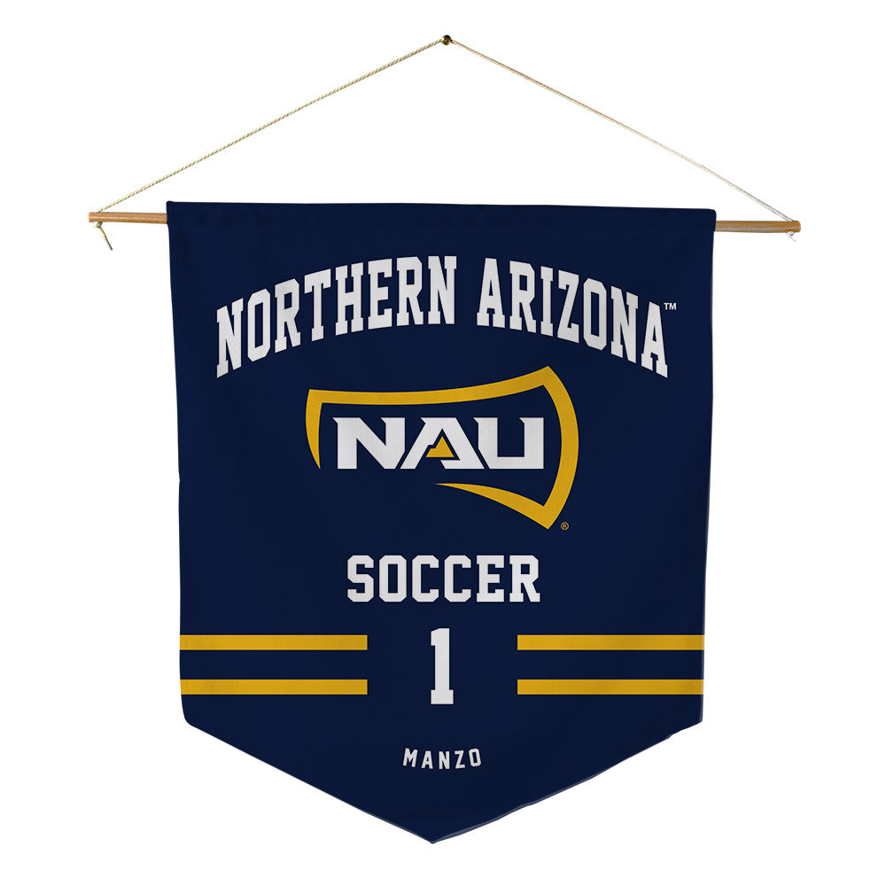 Northern Arizona - NCAA Women's Soccer : Natalie Manzo - Pennant - 18" x 21"-0