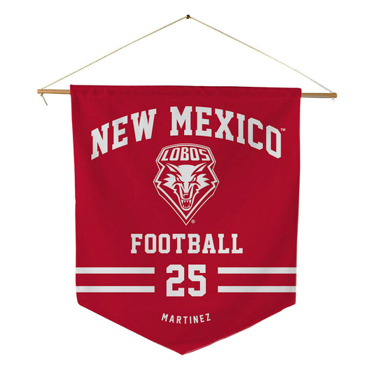 New Mexico - NCAA Football : D?sean Martinez - Pennant - 18" x 21"-0