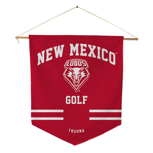 New Mexico - NCAA Women's Golf : Chelsea Truong - Pennant - 18" x 21"-0