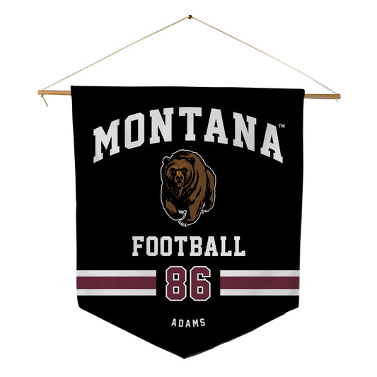 Montana - NCAA Football : Weston Adams - Pennant - 18" x 21"-0