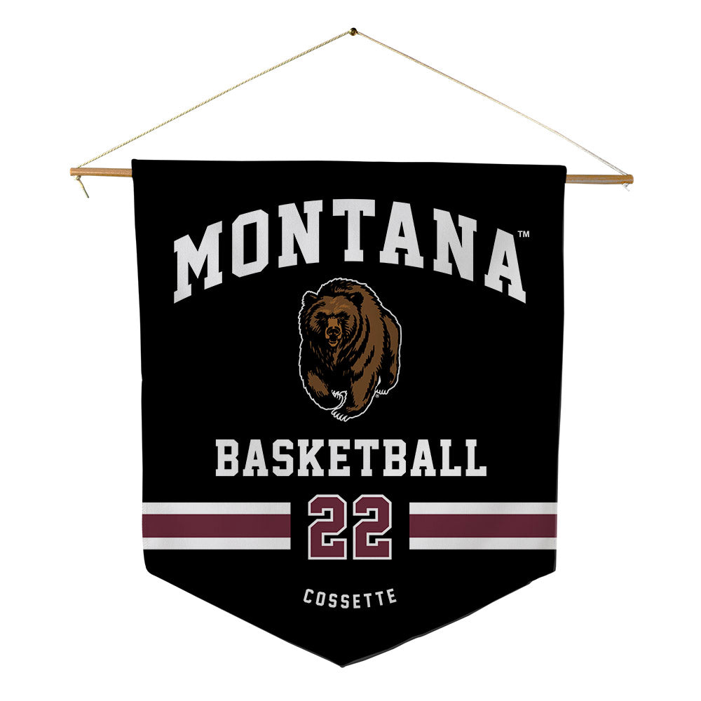 Montana - NCAA Women's Basketball : Ava Cossette - Pennant - 18" x 21"-0