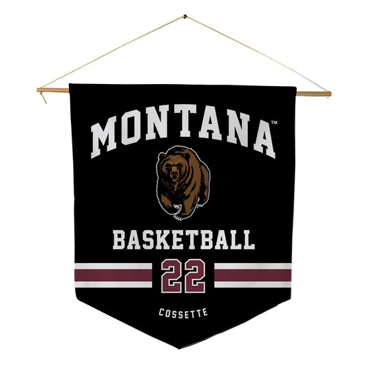 Montana - NCAA Women's Basketball : Ava Cossette - Pennant - 18" x 21"-0