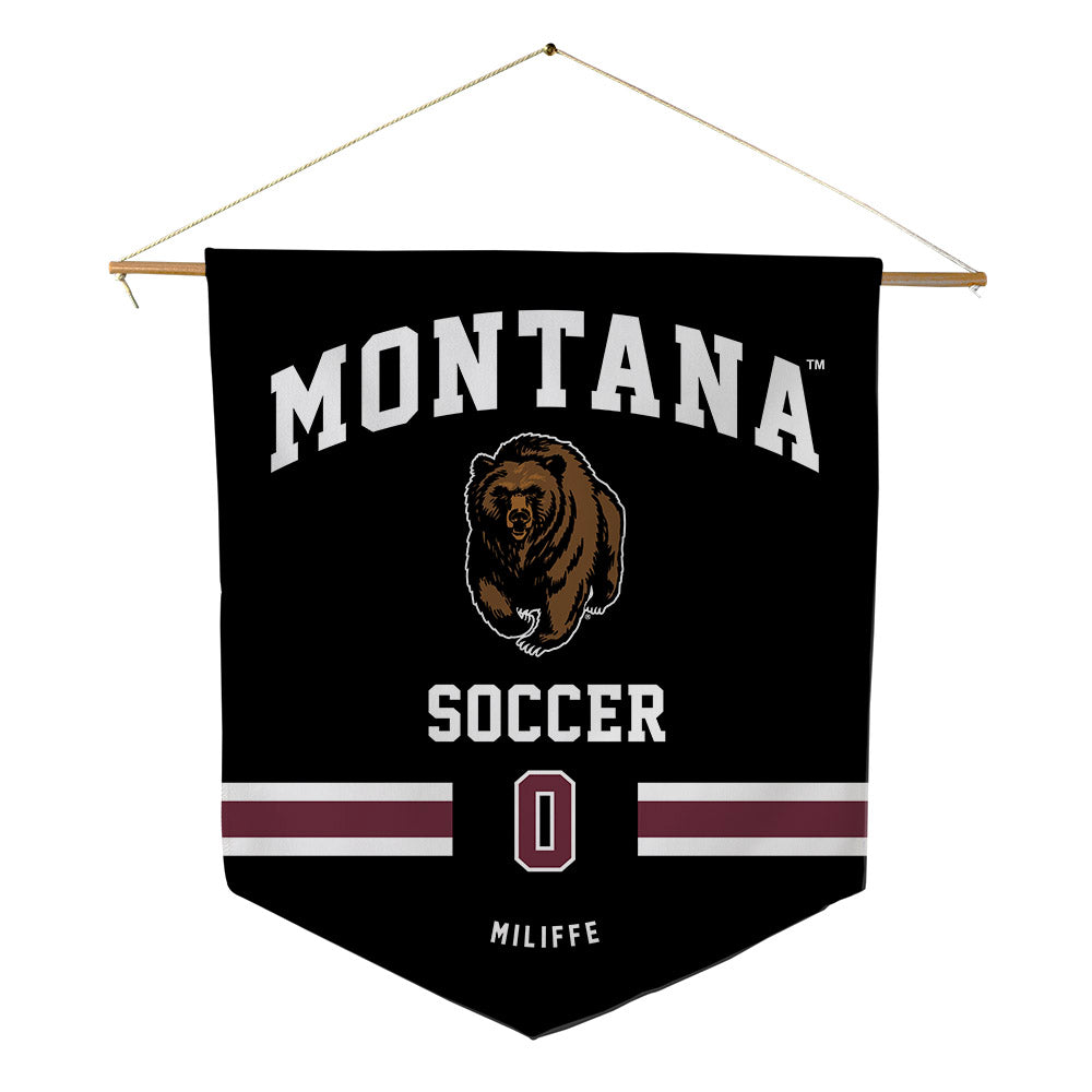 Montana - NCAA Women's Soccer : Jillian Miliffe - Pennant - 18" x 21"-0