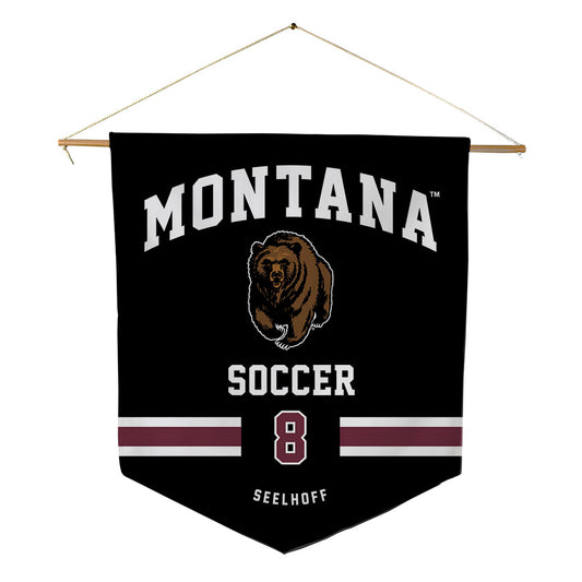 Montana - NCAA Women's Soccer : Chloe Seelhoff - Pennant - 18" x 21"-0