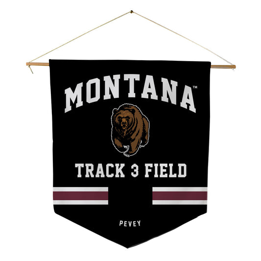 Montana - NCAA Women's Track & Field : Jaidyn Pevey - Pennant - 18" x 21"-0