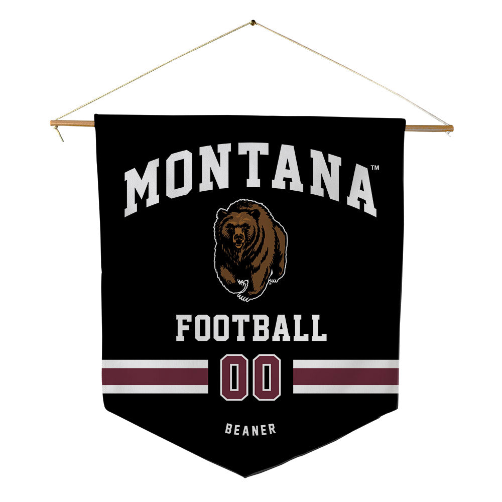 Montana - NCAA Football : Brady Beaner - Pennant - 18" x 21"-0