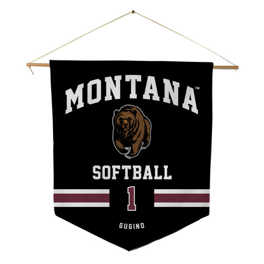 Montana - NCAA Softball : Layla Gugino - Pennant - 18" x 21"-0