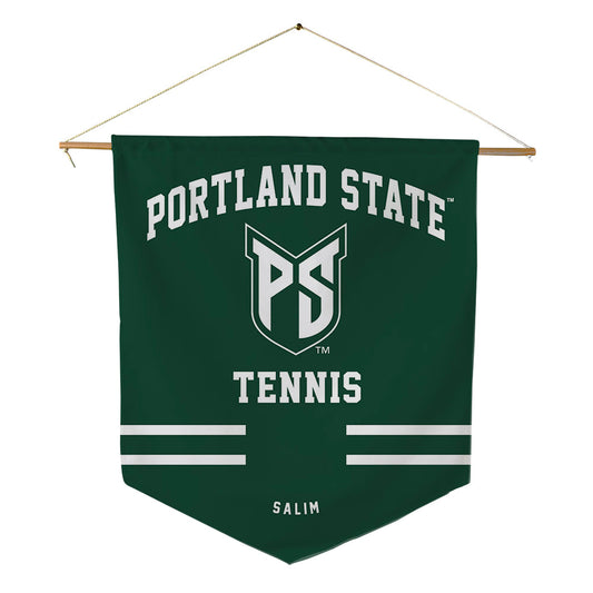 Portland State - NCAA Women's Tennis : Ayra Salim - Pennant - 18" x 21"-0