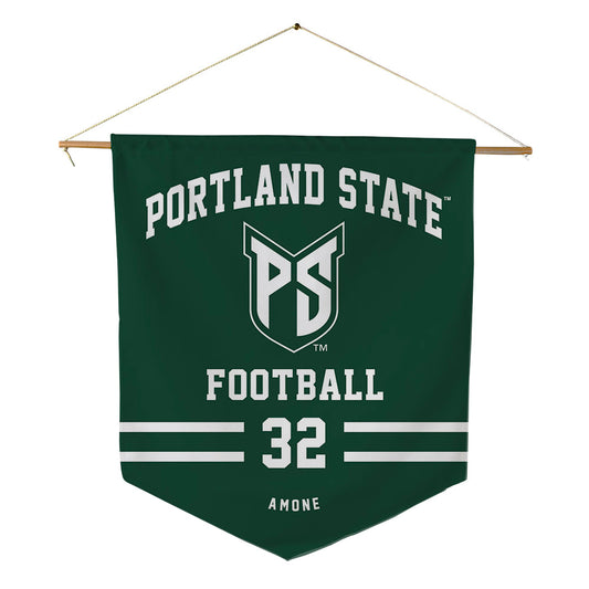 Portland State - NCAA Football : John Amone - Pennant - 18" x 21"-0