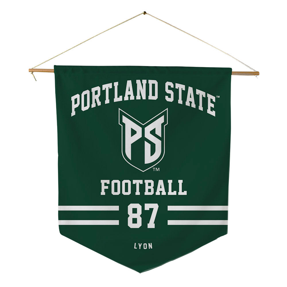 Portland State - NCAA Football : Seth Lyon - Pennant - 18" x 21"-0