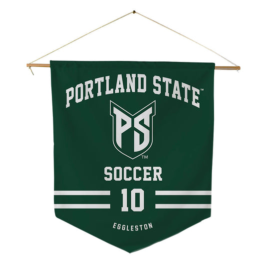 Portland State - NCAA Women's Soccer : McKenna Eggleston - Pennant - 18" x 21"-0