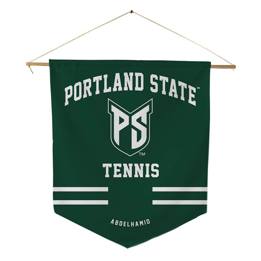 Portland State - NCAA Women's Tennis : Hana Abdelhamid - Pennant - 18" x 21"-0