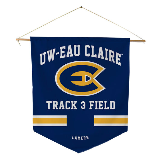 UW Eau Claire - NCAA Women's Track & Field : Brooklyn Lamers - Pennant - 18" x 21"-0