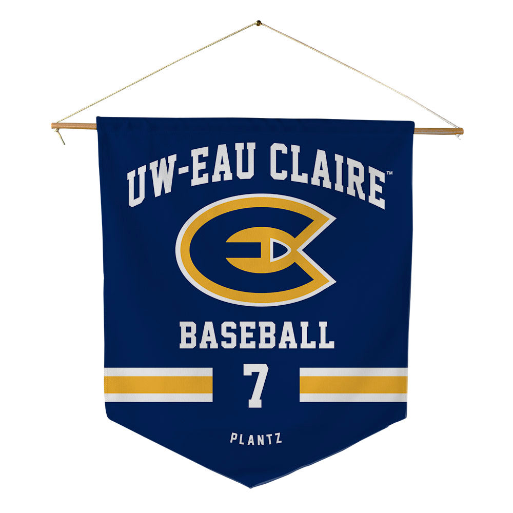 UW Eau Claire - NCAA Baseball : Ethan Plantz - Pennant - 18" x 21"-0