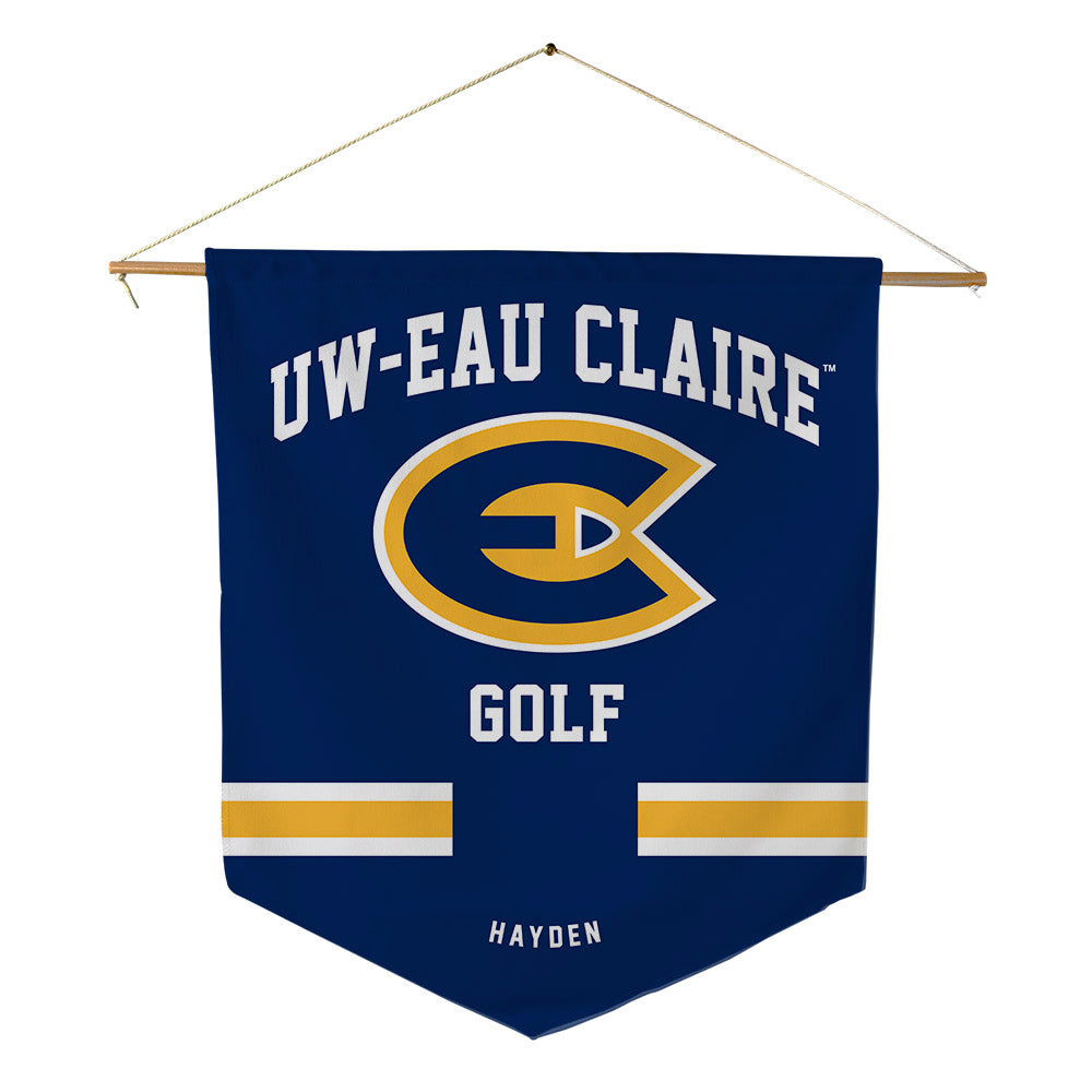 UW Eau Claire - NCAA Women's Golf : Riane Hayden - Pennant - 18" x 21"-0