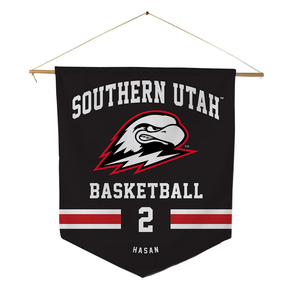 Southern Utah - NCAA Women's Basketball : Bella Hasan - Pennant - 18" x 21"-0