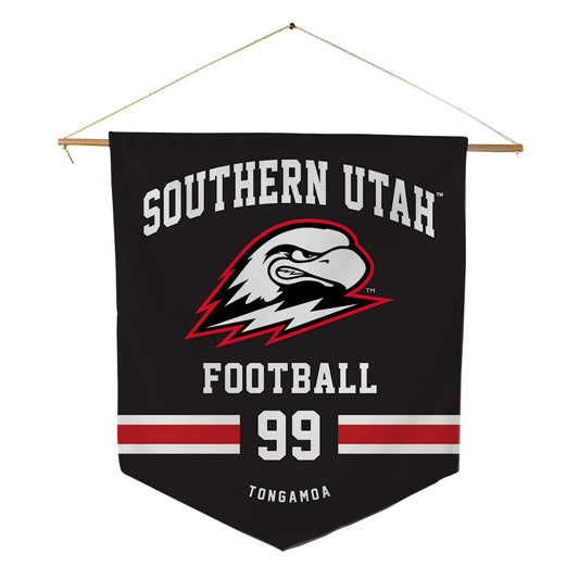 Southern Utah - NCAA Football : Joseph Tongamoa - Pennant - 18" x 21"-0