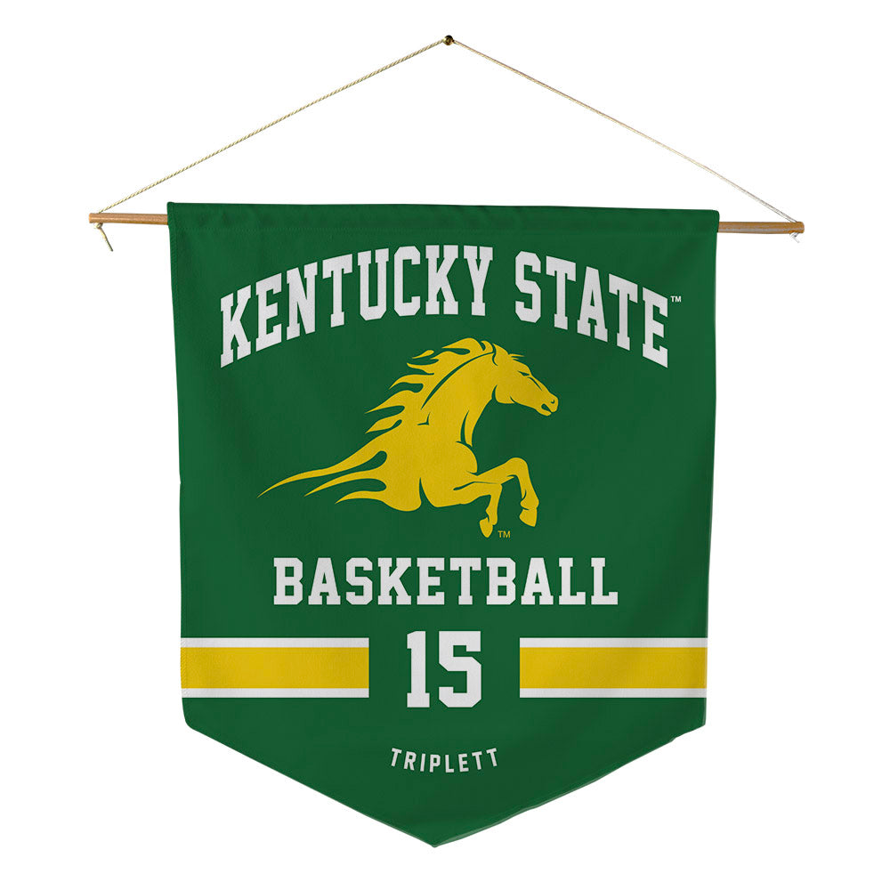 KYSU - NCAA Women's Basketball : Alycia Triplett - Pennant - 18" x 21"-0