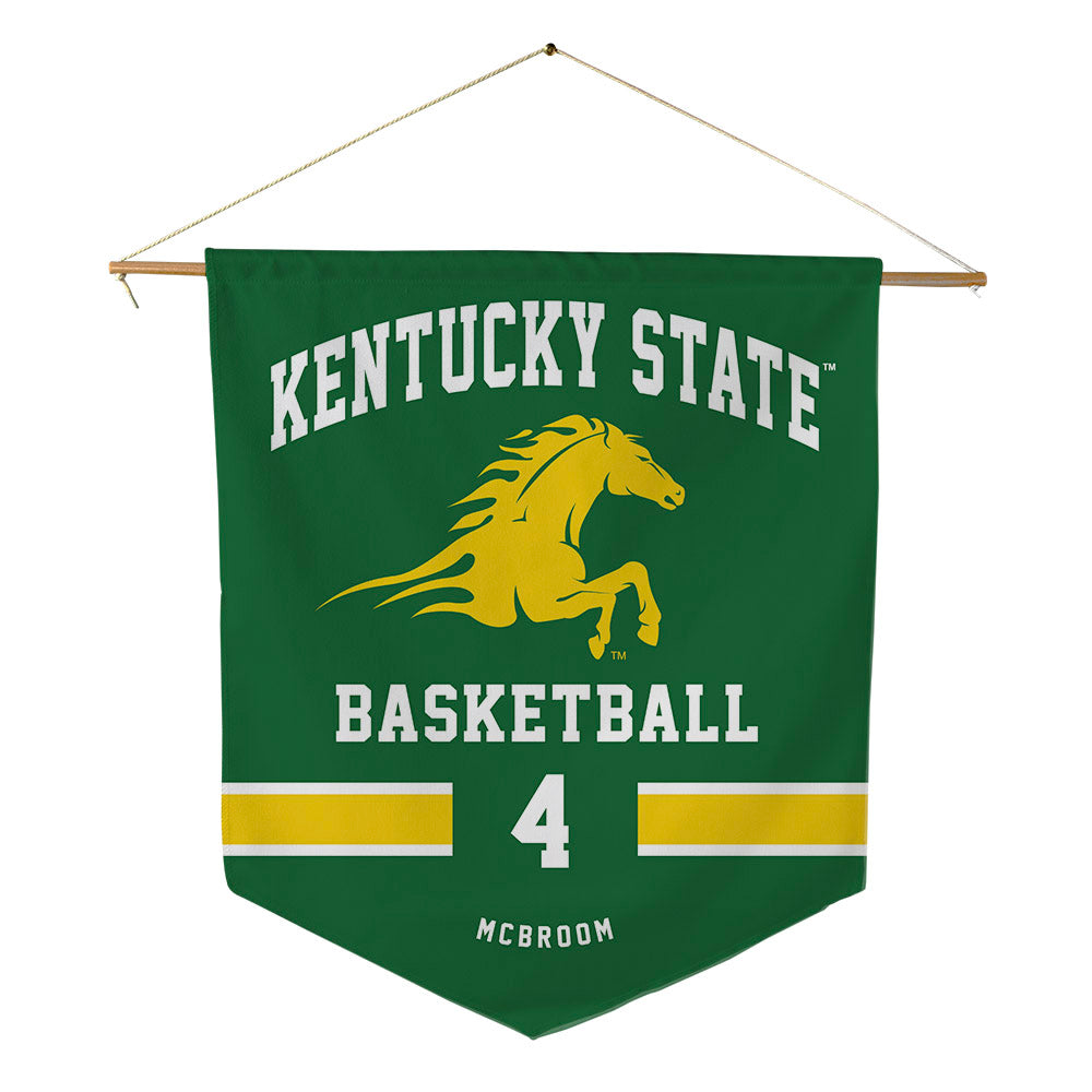 KYSU - NCAA Women's Basketball : Diara McBroom - Pennant - 18" x 21"-0
