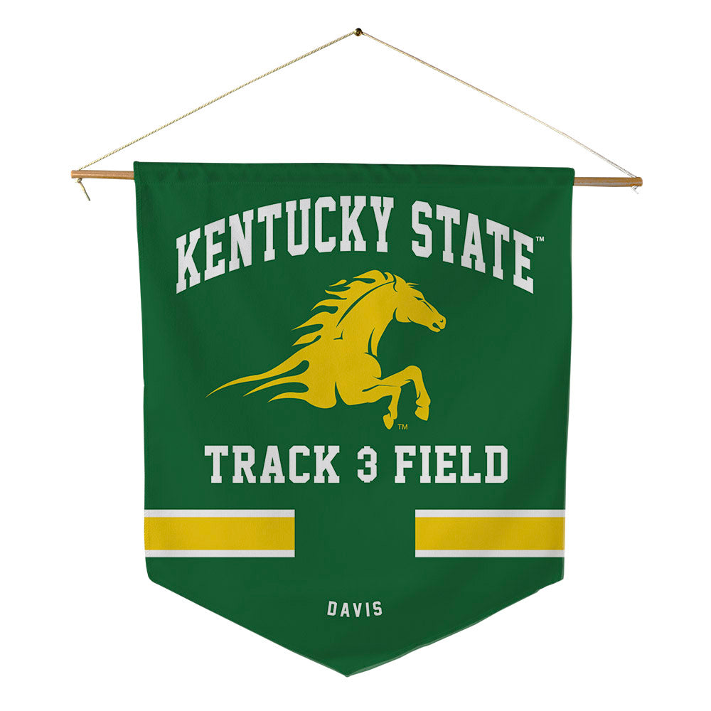 KYSU - NCAA Women's Track & Field : Valencia Davis - Pennant - 18" x 21"-0