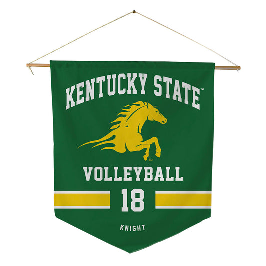 KYSU - NCAA Women's Volleyball : Jada Knight - Pennant - 18" x 21"-0