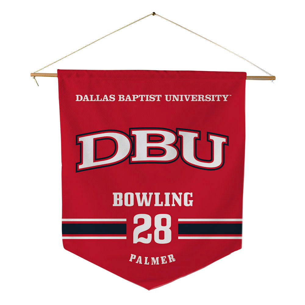 Dallas Baptist - NCAA Women's Bowling : Jayden Palmer - Pennant - 18" x 21"-0