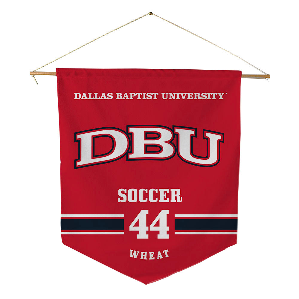 Dallas Baptist - NCAA Women's Soccer : Chandler Wheat - Pennant - 18" x 21"-0