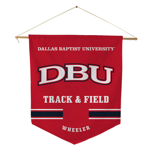 Dallas Baptist - NCAA Women's Track & Field : Cierra Wheeler - Pennant - 18" x 21"-0