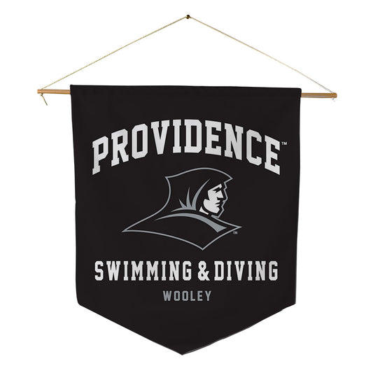 Providence - NCAA Men's Swimming & Diving : Preston Wooley - Pennant - 18" x 21"-0