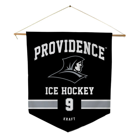 Providence - NCAA Women's Ice Hockey : Kiara Kraft - Pennant - 18" x 21"-0