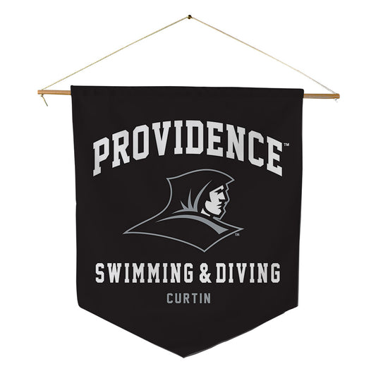 Providence - NCAA Men's Swimming & Diving : Owen Curtin - Pennant - 18" x 21"-0