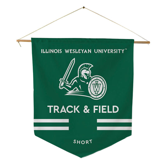 Illinois Wesleyan - NCAA Women's Track & Field : Mallory Short - Pennant - 18" x 21"-0