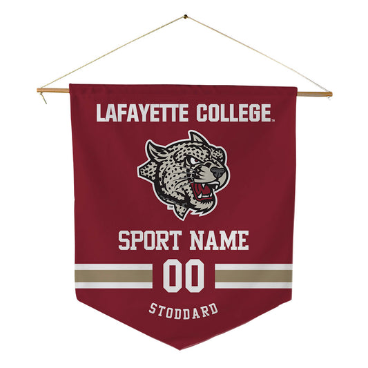 Lafayette College - NCAA Baseball : Ryan Stoddard - Pennant - 18" x 21"-0