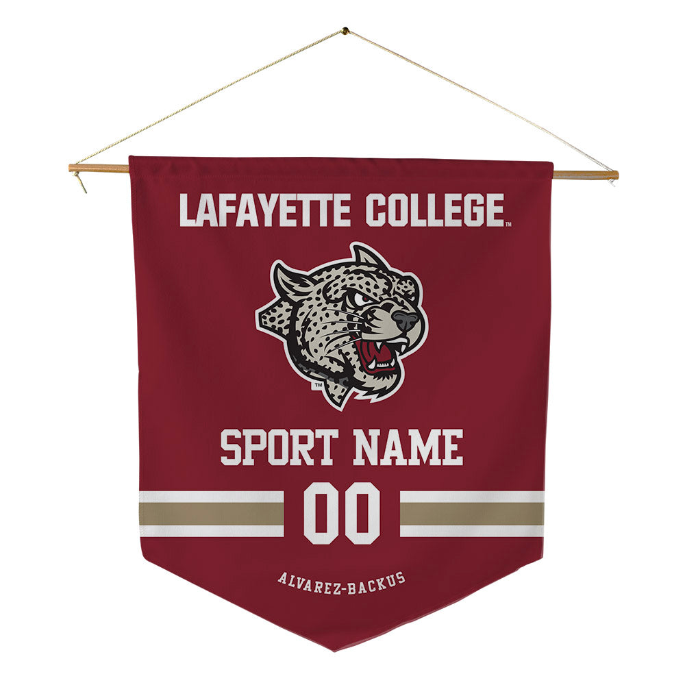 Lafayette College - NCAA Softball : Sophia Alvarez-Backus - Pennant - 18" x 21"-0