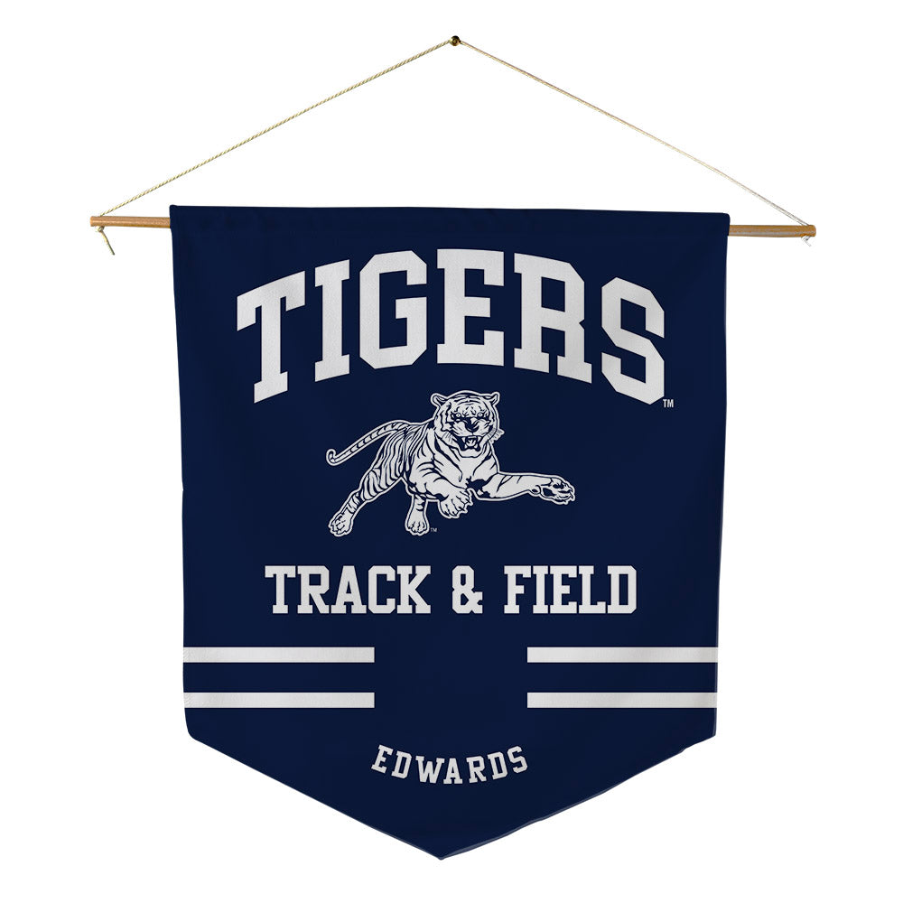 Jackson State - NCAA Men's Track & Field : Tyjah Edwards - Pennant - 18" x 21"-0
