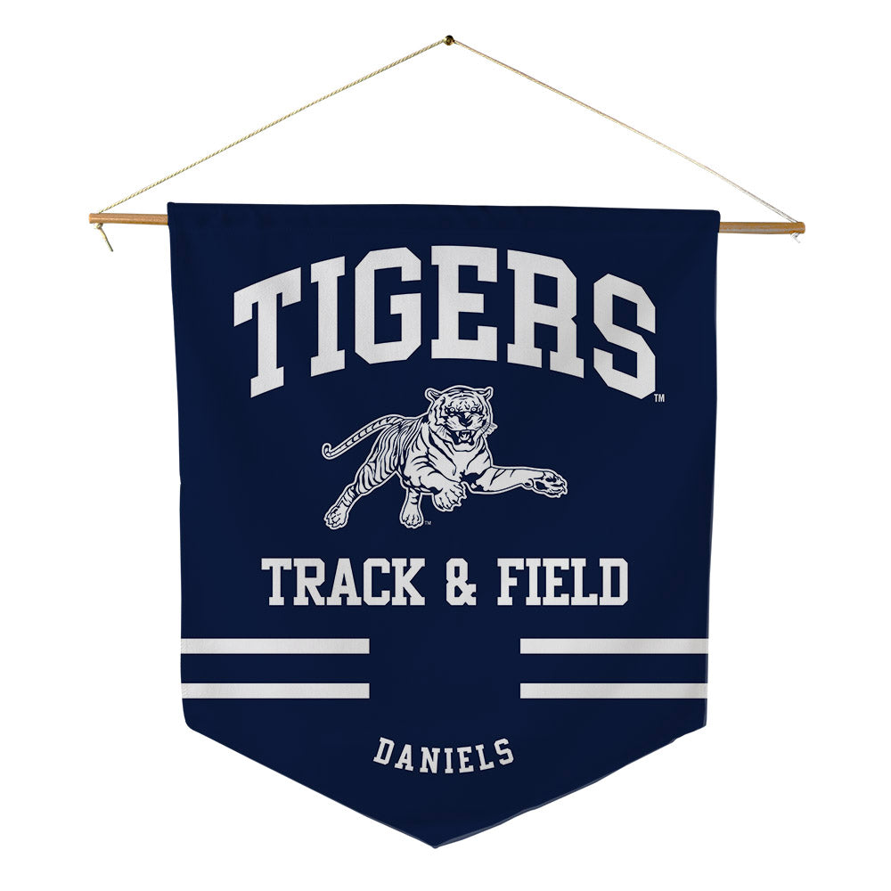Jackson State - NCAA Women's Track & Field : Syncere Daniels - Pennant - 18" x 21"-0