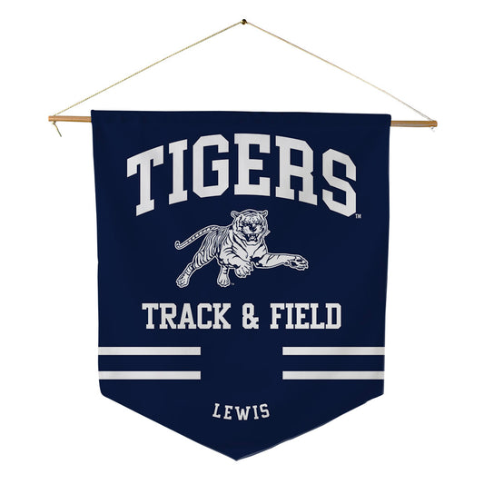 Jackson State - NCAA Men's Track & Field : Nathan Lewis - Pennant - 18" x 21"-0