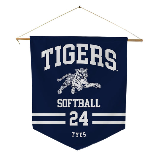 Jackson State - NCAA Softball : Sommer Tyes - Pennant - 18" x 21"-0